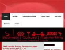 Tablet Screenshot of g-i-events.com